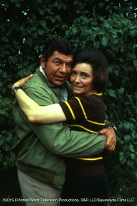 Patricia Neal and Claude Akins