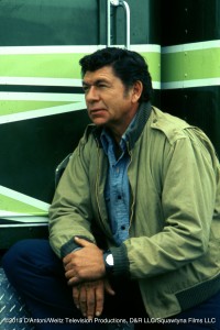 Sonny poses beside the Big Green Kenworth