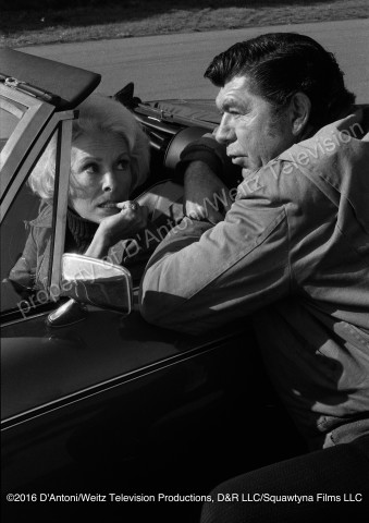 Claude Akins and Janet Leigh