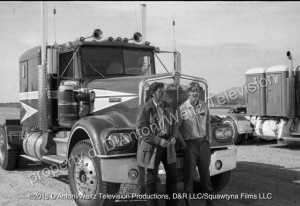 Claude Akins and Frank Converse