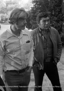 Frank Converse and Claude Akins