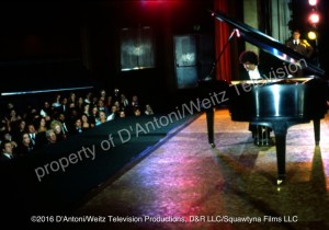 John Rubinstein at the piano