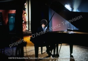 John Rubinstein plays piano