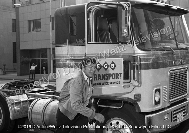 Claude Akins with GMC Astro Cabover as seen in Movin' On