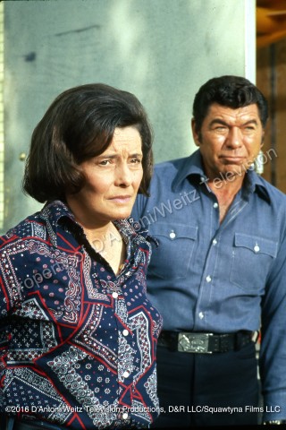 Patricia Neal and Claude Akins