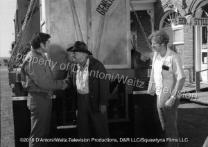 Claude Akins, John Qualen and Frank Converse