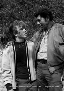 Claude Akins and Clint Howard