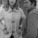 Claude Akins and Anne Francis