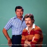 Claude Akins and Frank Converse