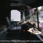 Interior of GMC Cabover known as Pigpen in Movin' On